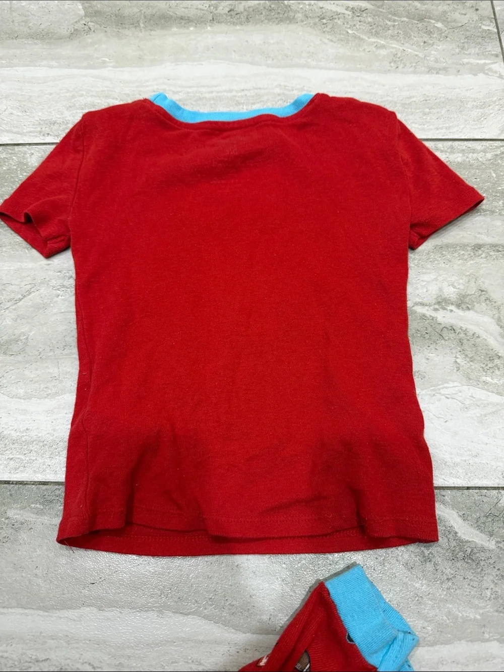 Kids Red 'Play Now Sleep Later' Pajama Set -